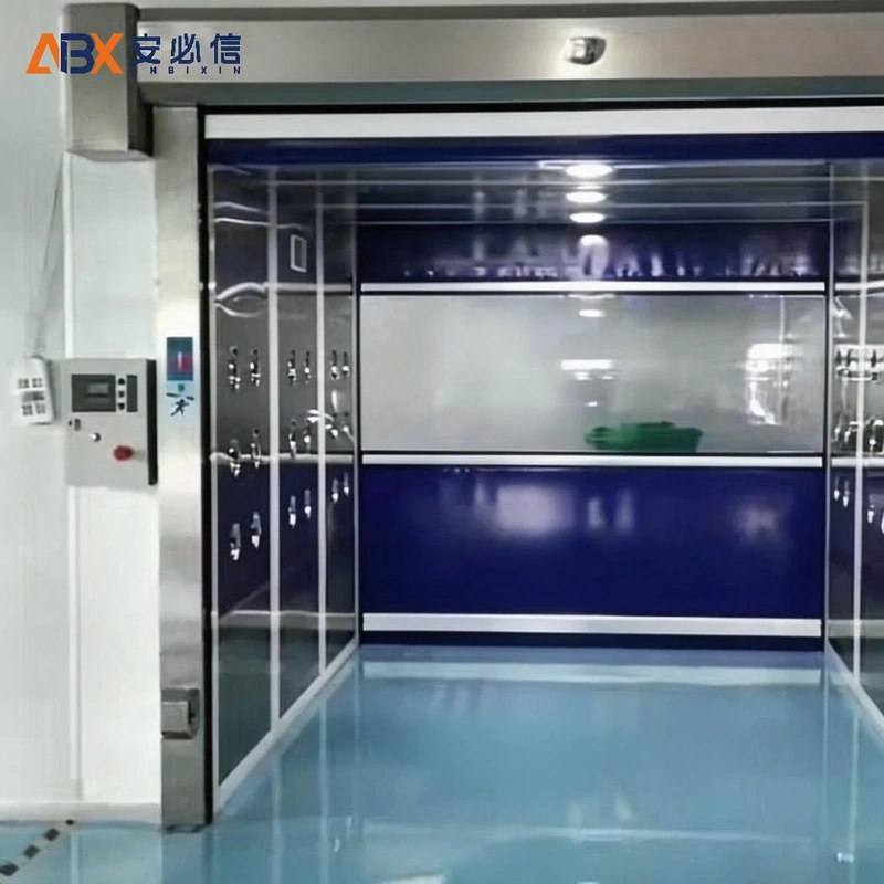 白山感应快速门