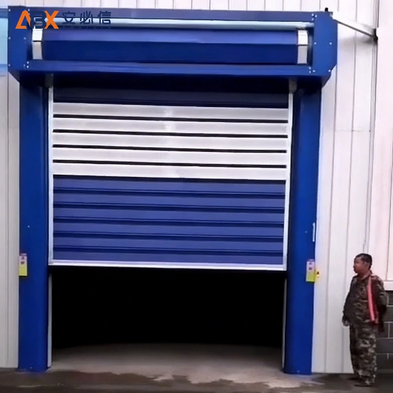白山螺旋式快速门